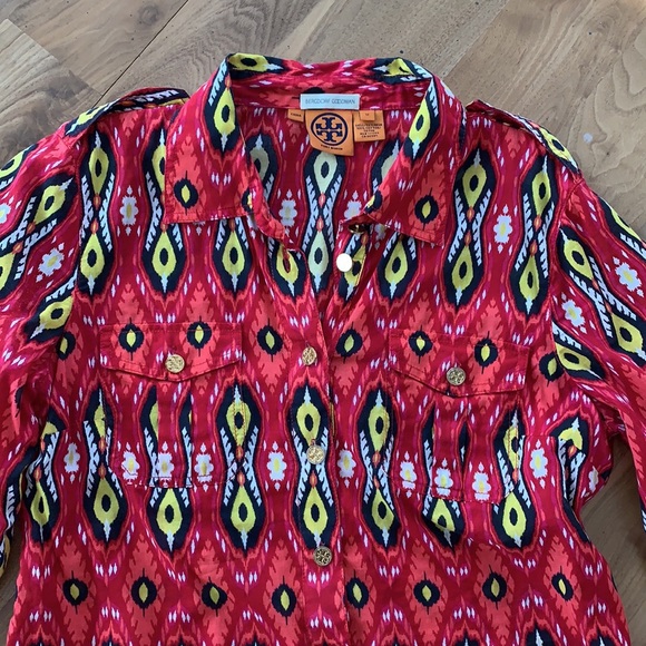 Tory Burch Ikat Blouse - Picture 5 of 10